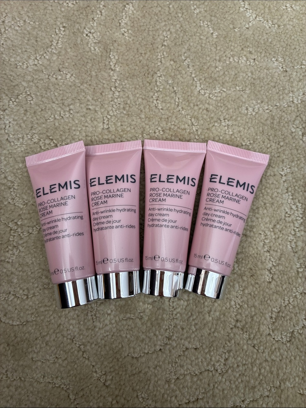 4 x Elemis Rose Marine Cream 15ml